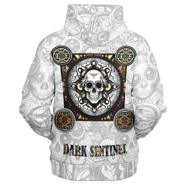 Skull #1 Zip-Up Hoodie - AOP