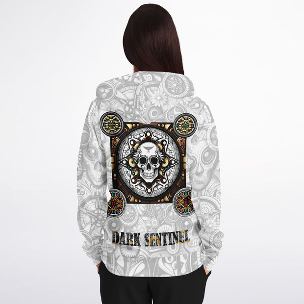 Skull #1 Zip-Up Hoodie - AOP