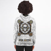 Skull #1 Zip-Up Hoodie - AOP