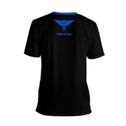 Mid Blue and Black Identity T-shirt - Dark Sentinel