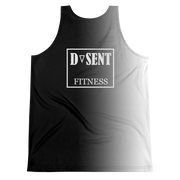 Black Ombre Fitness Vest - Dark Sentinel