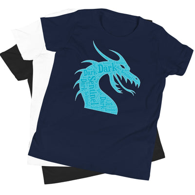 Blue Dragon T-Shirt - Dark Sentinel
