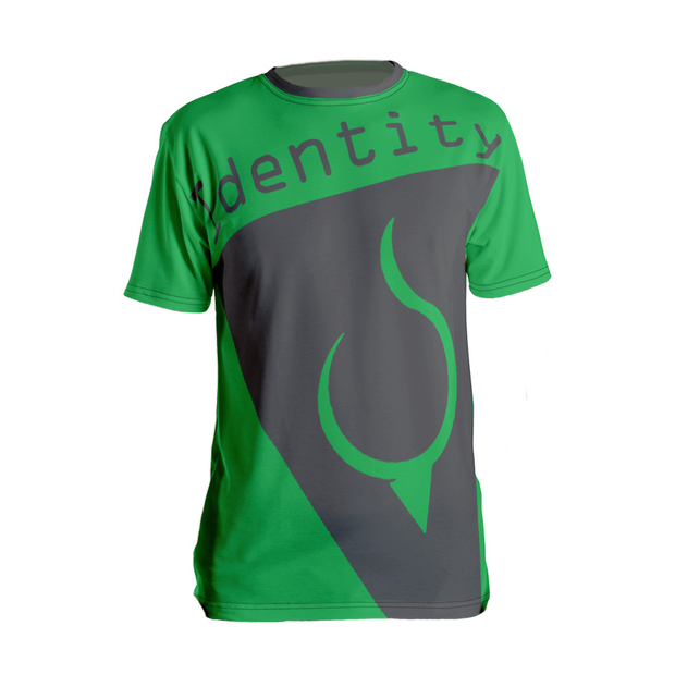 Sea Green Identity T-shirt - Dark Sentinel