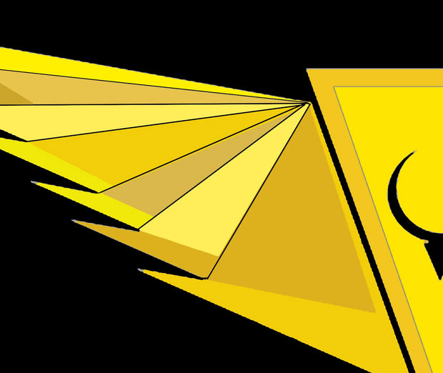 LE Custom Logo in Gold T-Shirt - Dark Sentinel