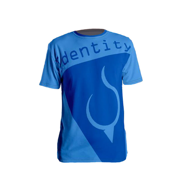 Picton Blue Identity Fashion T-shirt - Dark Sentinel