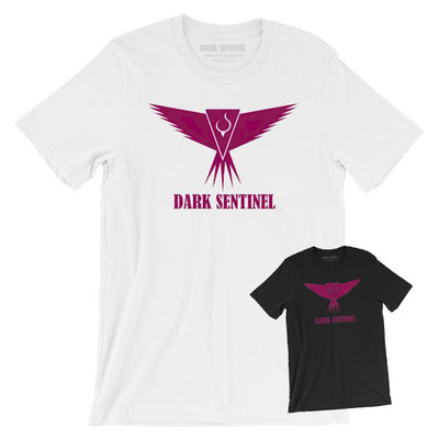 LE Classic Logo in Rose Bud Cherry T-Shirt - Dark Sentinel