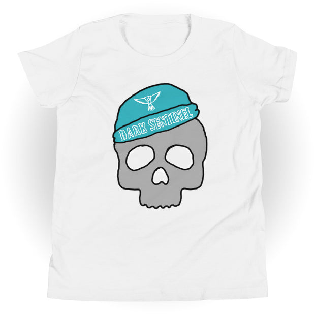 Skull Beanie T-Shirt - Dark Sentinel
