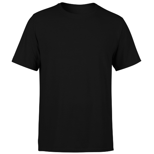 Mock-up shirt black #1