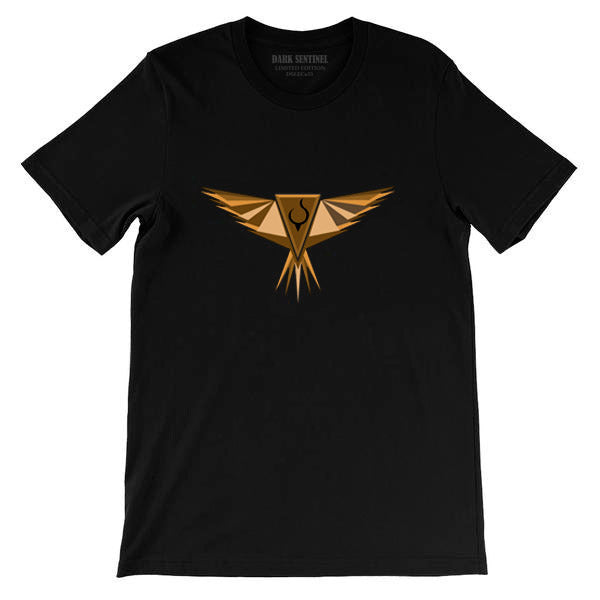 LE Custom Logo in Umber T-Shirt - Dark Sentinel