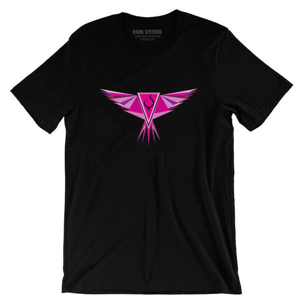LE Custom Logo in Violet T-Shirt - Dark Sentinel